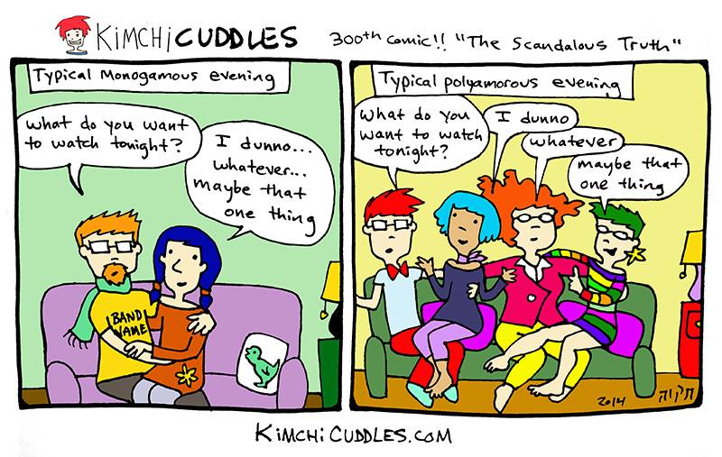 Kimchi Cuddles #300 - "The Scandalous Truth" from KimchiCuddles.com