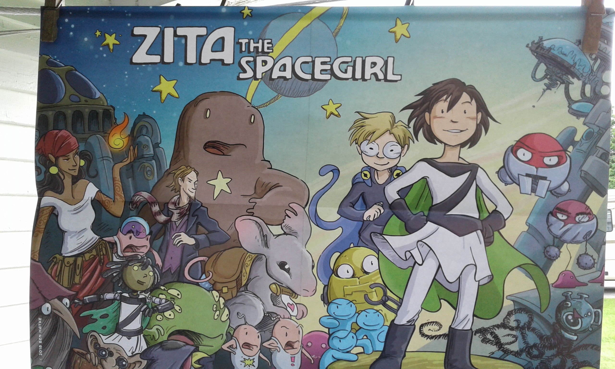 Legends of Zita the Spacegirl and The Return of Zita the Spacegirl by Ben Hatke – BlackRaven ...