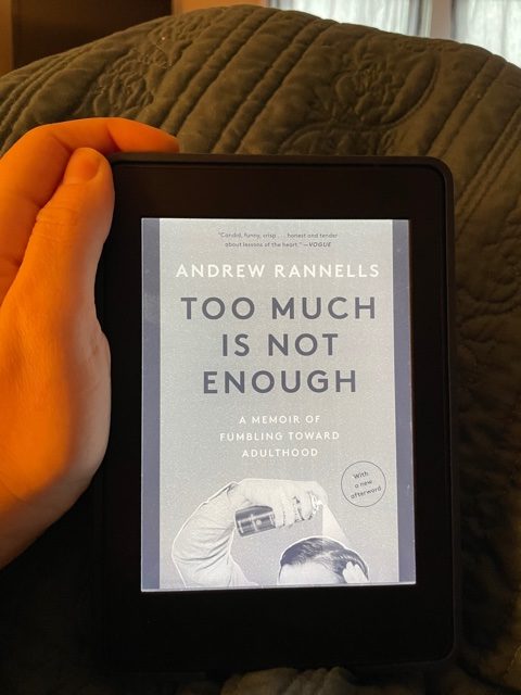 Too Much is Not Enough by Andrew Rannells – chelz.hawk Book Review ...