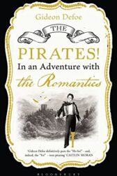 book cover showing a man dressed in period clothing with a pegleg striding purposefully toward the viewer