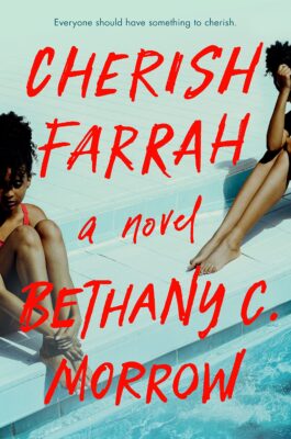 Cherish Farrah book cover - two Black teenage girls sitting by a pool