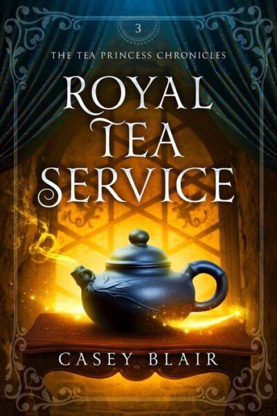 The cover of the book Royal Tea Service.