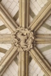 Ceiling detail from Christchurch Priory